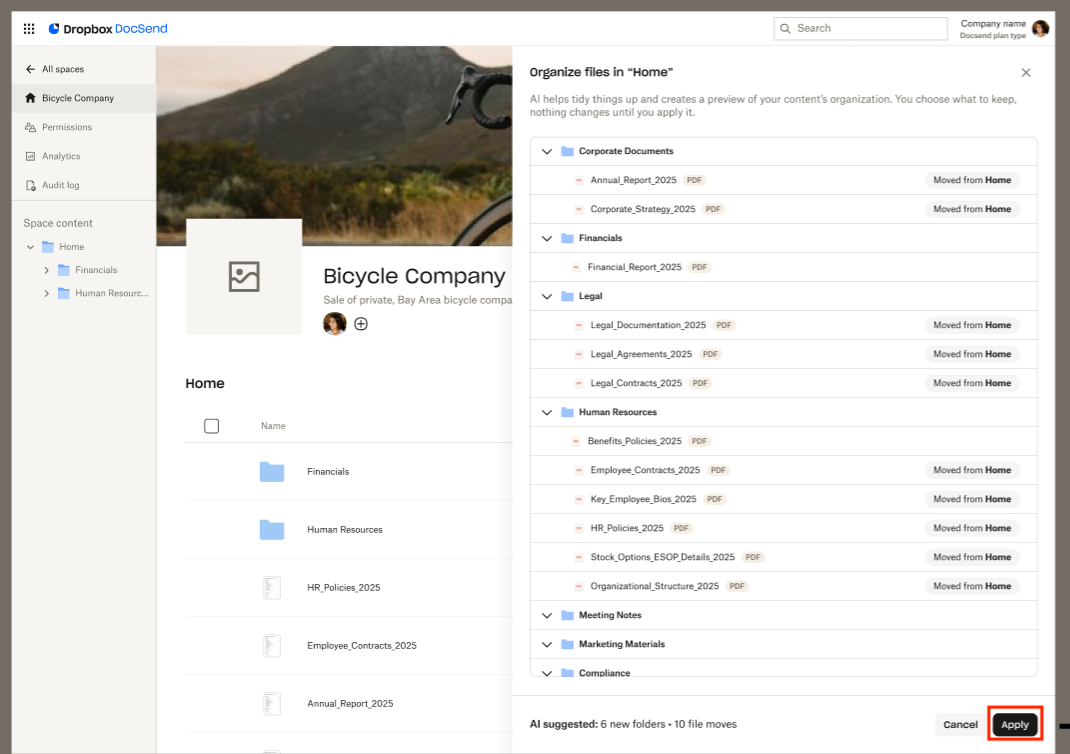 AI フォルダ構造の提案