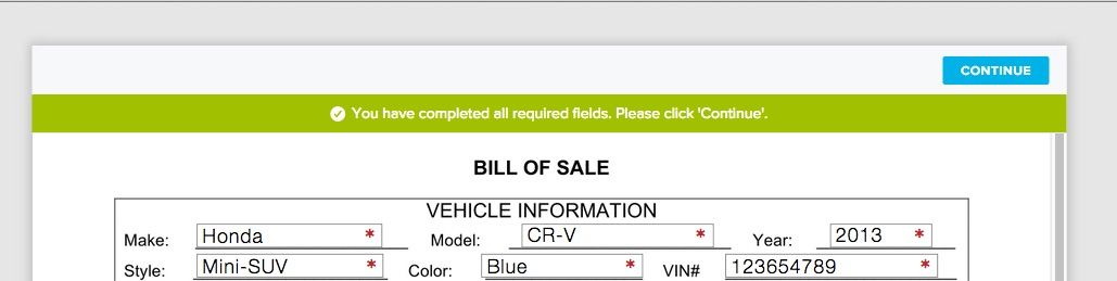 Dropbox Sign 完了通知